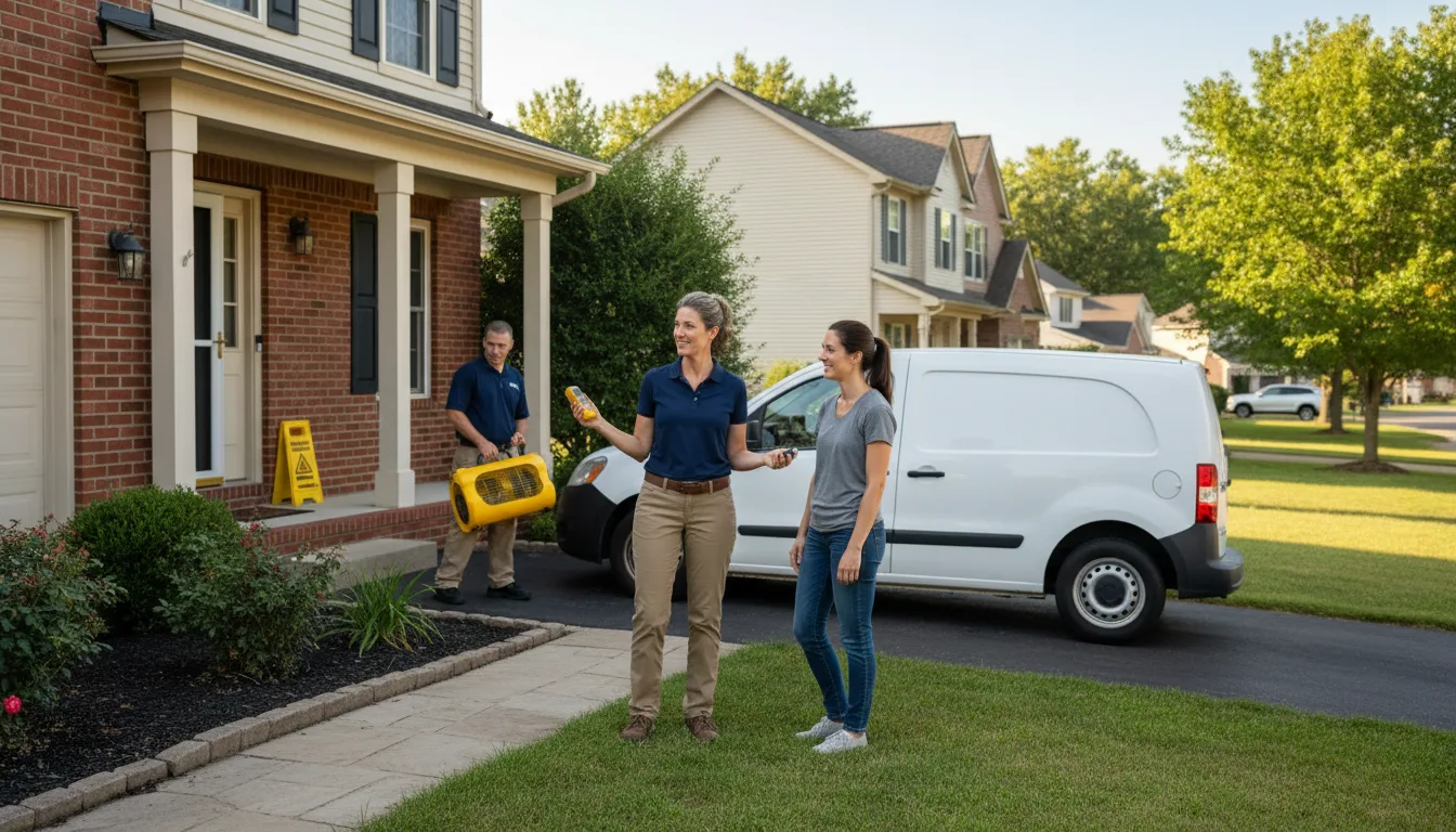 Water restoration image for Flood Water Cleanup, Removal And Restoration Services in Meridian, TX